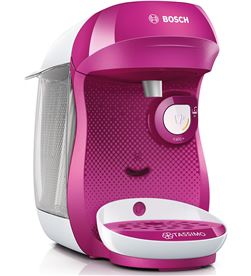 Bosch TAS1001 cafetera de cápsulas tassimo happy/ blanco y rosa - TAS1001