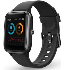 Spc 9633N smartwatch smartee vita/ notificaciones/ frecuencia cardíaca/ negro - 9633N
