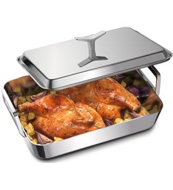 Electrolux E9KLLC1 fuente asadera con tapa para horno, de - ideal para asar todo ti - E9KLLC1