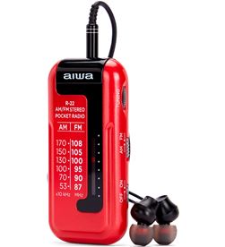 Aiwa R22RD radio portatil r22 red Radio Radio/CD - R22RD