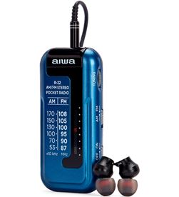 No R22BL radio portatil aiwa r22 blue Radio Radio/CD - R22BL