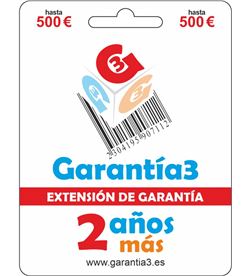 Garantia G3PDES500 3 años de oficial +2 de extra Extensiones garantía - G2ES500