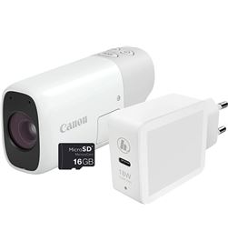 Canon +26884 #14 powershot zoom essential kit white / kit de cámara con microsd y carg - +26884 #14
