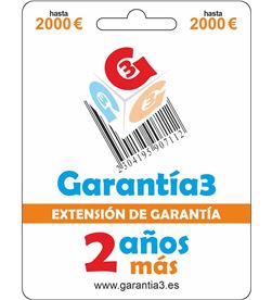 Garantia G3PDES2000 por webshop 2 años mas hasta 2000 euros - 8033509880417