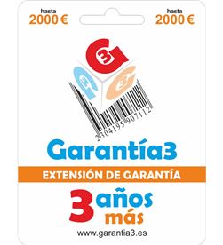 Garantia G3PD3ES2000 por webshop 3 años mas hasta 2000 euros - 8033509887683