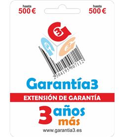 Garantia G3PD3ES500 por webshop 3 años mas hasta 500 euros - 8033509887669