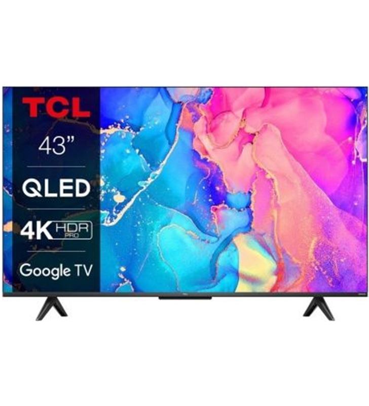 Tcl 43C631 televisor qled 43''/ ultra hd 4k/ smart tv/ wifi - TCL-TV 43C631