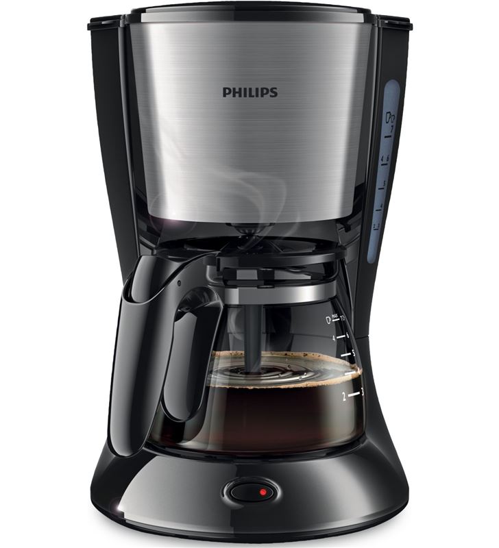 Philips HD7435/20 cafetera goteo 4-6t negra/metal Cafeteras - HD743520