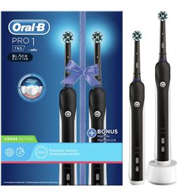 Braun DUOPRO1N cepillo dental eléctrico oral b pro 1 790 duo negr - DUOPRO1N