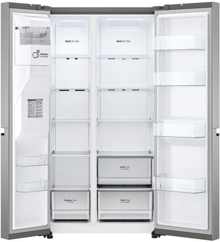 Lg GSLV50PZXE frigo americano side by side 79x91.3x73.5cm e inox nf â â - 8806091473516-0