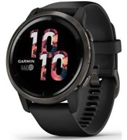 Garmin 010-02430-11 smartwatch venu 2 notificaciones/ frecuencia cardíaca/ gps/ negro y - 010-02430-11