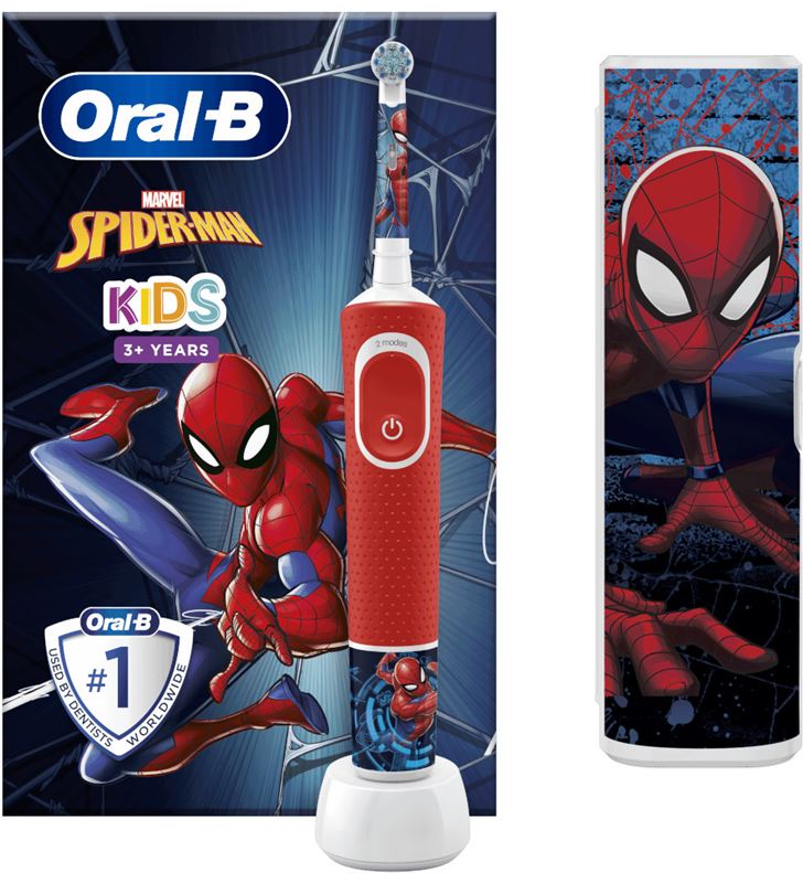 Braun D100KIDSSPIDERM cepillo dental d100 kids spiderman - D100KIDSSPIDERMAN