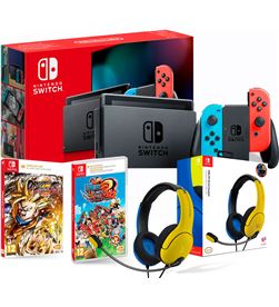 Nintendo 2397396 consola switch manga (consola neon+dragon ball fighterz+one piece - 2397396 #1