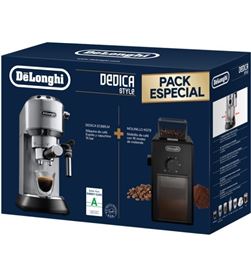 Delonghi EC685M-KG79 cafetera express ec685m metal + molinillo kg79 - EC685M-KG79