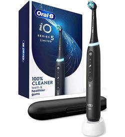 Braun +015695 #14 oral-b io5 negro + estuche / cepillo de dientes eléctrico recargable - +015695 #14