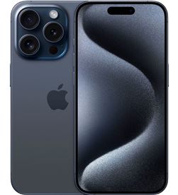 Apple MTV03QL_A iphone 15 pro 128gb azul titanio TELEFONIA - ImagenTemporaltodoelectro.es
