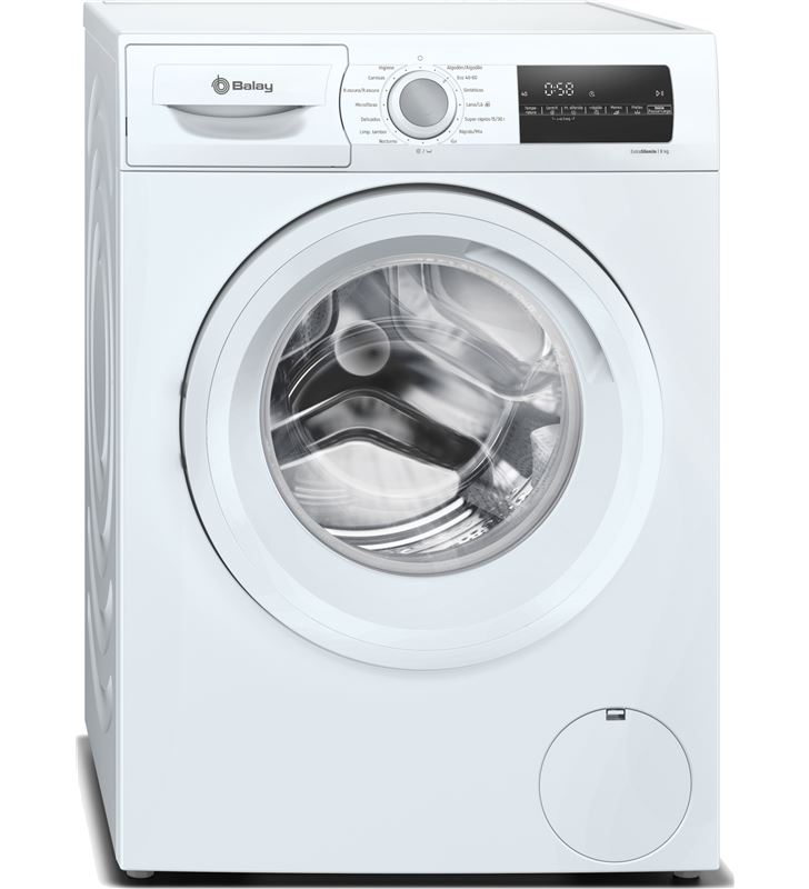 Balay 3TS085BE lavadora de 8kg acero antihuellas 3ts984xe - 3TS085BE