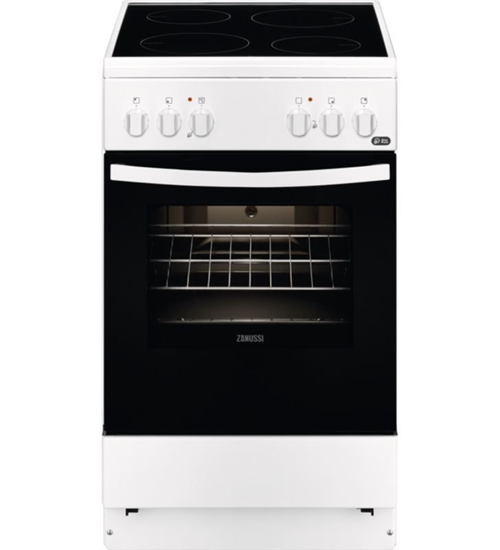 Zanussi ZCV540G1WA cocina de 85x50x60 cm con placa vitrocerámica de 4 zonas horno y grill eléctricos blanco clase a - ImagenTemp