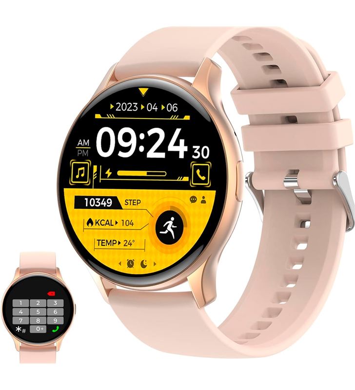 Ksix BXSW16R smartwatch core amoled rosa RELOJES PULSERAS - ImagenTemporaltodoelectro.es