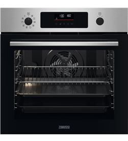 Zanussi ZOPXD6XN horno pirolítico (3 ciclos) multifunción «plussteam» de 9 posiciones con cavidad xxl display explore con mandos