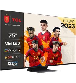 Tcl 75C845 tv miniled 75'' con quantum dot 4k ultra hd google tv hdr10+ y 2.1 onkyo sound system - 60657