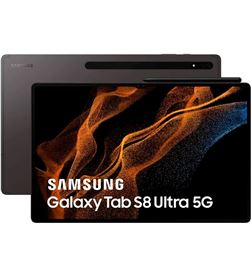 Samsung SM_X906BZAFEUB tablet galaxy tab s8 ultra 37 08 (14 6'') 16/512 gb 5g gris - 60667