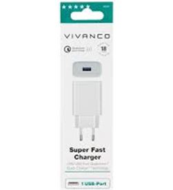 Vivanco 60807 cargador casa universal usb qc3.0 3a bl - 60807