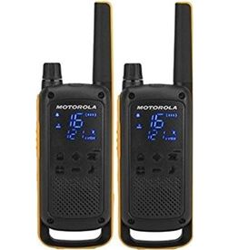 Motorola +97906 #14 t82 extreme negro amarillo pareja walkie talkies 10km ipx4 linterna led 188069 - 08180858