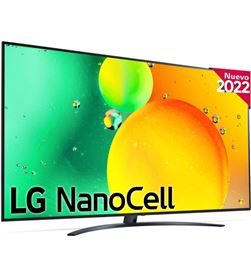 Lg 86NANO766QA tv 86 4k nanocell procesador 4k a5 gen 5 smart tv webos22 (g) - 86NANO766QA