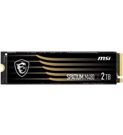 Msi A0048220 disco duro m2 ssd 2tb pcie4 spatium m480 pro hd34271119 - 82913