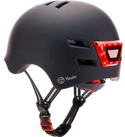 Youin MA1010M casco con led frontral y trasero talla m - ImagenTemporaltodoelectro.es