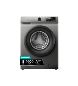 Hisense WF1Q8041BT lavadora de carga frontal de 8kg 1400rpm clase a libre instalacion - 128297
