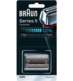 Oralb CASETTE52S recambio 52s de braun para afeitadora eléctrica en color plata compatible con afeitadoras - BRACASETTE52S