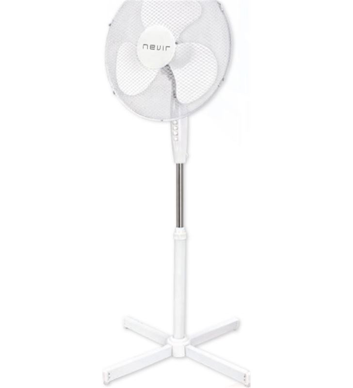 Nevir NVR-VP40C-B ventilador pie nvrvp40cb 40cm 50w blanco - 015403510013