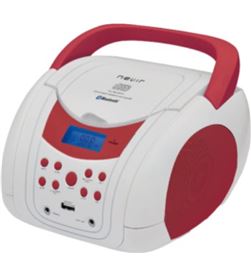 Nevir NVR483UBBLANCOR radio cd nvr483ub bluetooth blanco rojo - 015401430059