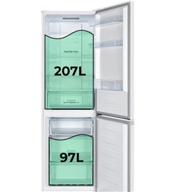 Aspes AC185601ENF frigo combi de 186x59.5x59cm clase e libre instalacion - 128097