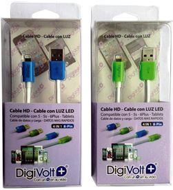 Digivolt CB-8205L cable hd con led para ip5/6 8205l (200) cb8205l - CB-8205L