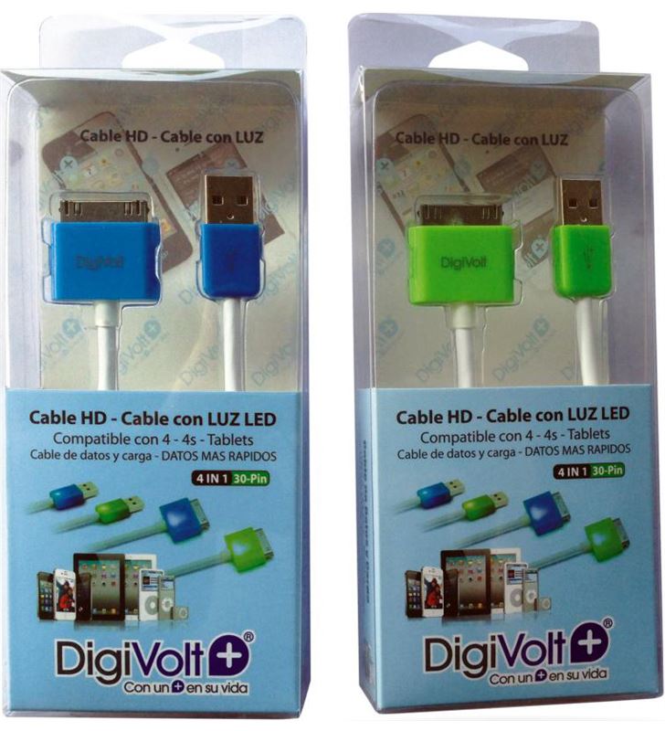 Digivolt CB-8204L cable hd con led para ip4 8204l (200) cb8204l - CB-8204L
