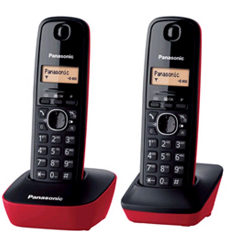 Panasonic KXTG1612SPR telefono inal kx-tg1612spr duo ro - KXTG1612SPR