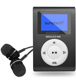 Sunstech DEDALOIII4GBBK mp3 4gb dedaloiii negro Reproductores MP3/4/5 - DEDALOIII4GBBK