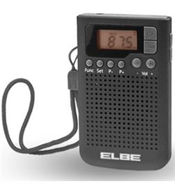 Elbe RF93 radio bolsillo digital negra Radio Radio/CD - RF93