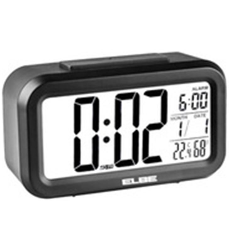 Elbe RD668N reloj despertador digital negro Radio Radio/CD - RD668N