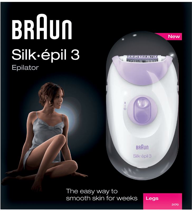 Braun 3-3170 depiladora 3170 soft perfection Depiladoras - 12310416_2953393187