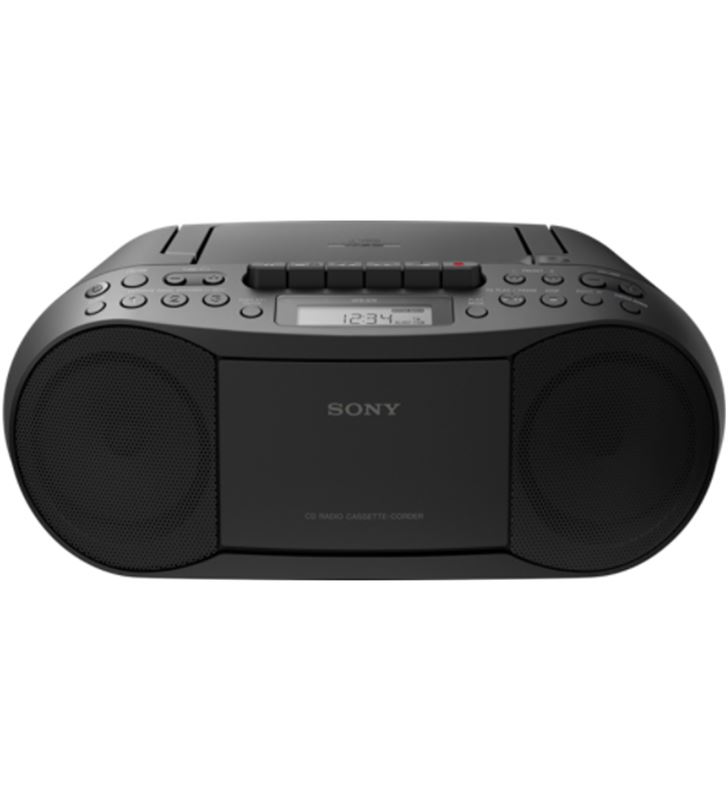 Sony CFDS70B radio cd con cassette ced negro Radio Radio/CD - CFDS70B