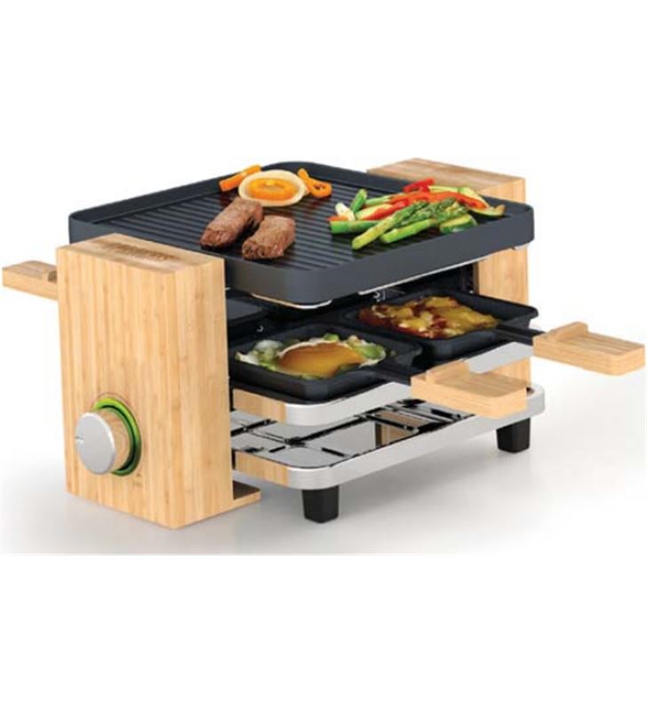 Princess PS162900 raclette pure 4 bambu natural Raclette - PS162900