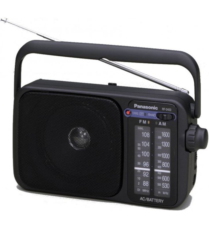 Panasonic RF2400DEGK radio portatil Radio Radio/CD - PANRF_2400DEG_K