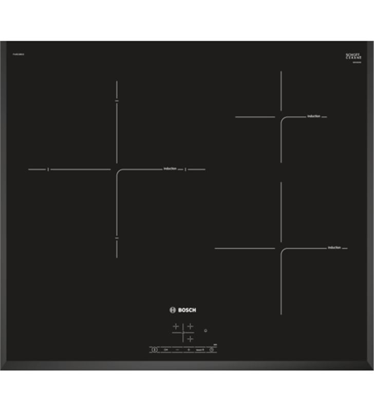 Bosch PIJ651BB2E placa eléctrica inducc 60cm 3zon Vitrocerámicas - PIJ651BB2E