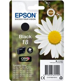 Epson C13T18014012 tinta negra 18 claria home Impresión - EPSC13T18014012