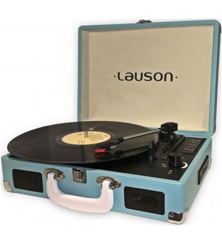 Lauson CL604 tocadiscos maletin azul Giradiscos tocadiscos - CL604