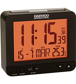Daewo DCD200B reloj despertador , pantalla re Radio Radio/CD - DCD200B